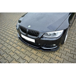 MAXTON DESIGN front splitter for BMW 3 E92 M-PACK FACELIFT, V2