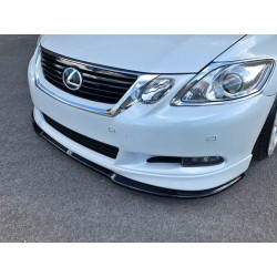 MAXTON DESIGN front splitter for Lexus GS 300 Mk3 Facelift, V2