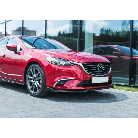 Body kit and visual accessories FRONT SPLITTER V.2 Mazda 6 GJ (Mk3) Facelift | races-shop.com
