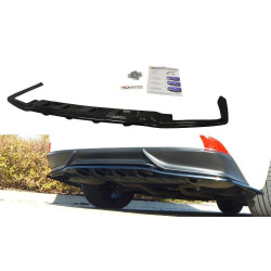 MAXTON DESIGN central rear splitter for Lexus IS Mk3 H (with vertical bars)