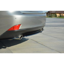 CENTRAL REAR SPLITTER Lexus IS Mk3 T (without vertical bars)
