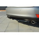 MAXTON DESIGN central rear splitter for Lexus IS Mk3 T (with vertical bars)