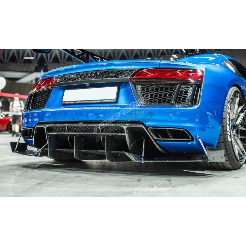 Rear Diffuser R8 Rear Diffuser Audi R8 MK.2 | 398,60 € | races-shop.com