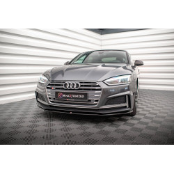 MAXTON DESIGN front splitter for Audi S5 / A5 S-Line F5 Coupe / Sportback, V2