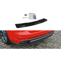 CENTRAL REAR SPLITTER Audi A4 B9 S-Line