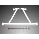 Strutbars Volvo S40 08+ UltraRacing 4-Point Rear Lower Brace | races-shop.com