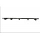 Body kit and visual accessories Central Rear Splitter Audi A5 S-Line F5 Coupe / Sportback (with vertical bars) | races-shop.com
