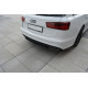 Body kit and visual accessories Central Rear Splitter Audi A6 S-Line C7 FL | races-shop.com