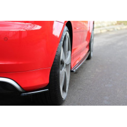 MAXTON DESIGN rear side splitters for Audi RS3 8P