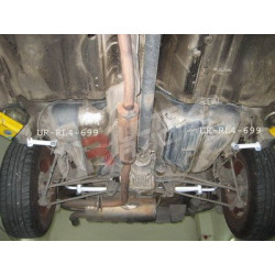 Nissan X Trail 01-07 UltraRacing 2x 2-Point Rear Side Bars