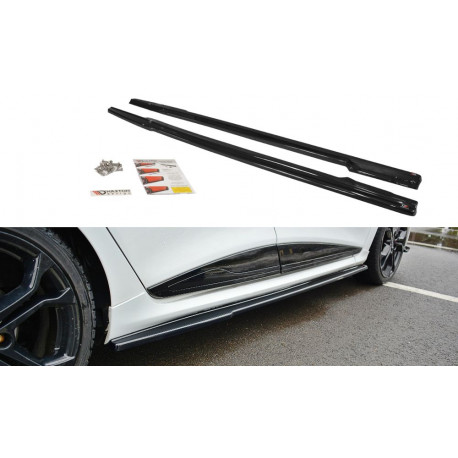 Body kit and visual accessories MAXTON DESIGN side skirts diffusers for RENAULT CLIO MK4 RS | races-shop.com