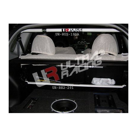 Strutbars Honda Jazz/Fit 01-08 / 08+ UltraRacing 2-Point C-Pillar Bar | races-shop.com