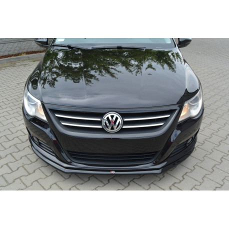 Body kit and visual accessories MAXTON DESIGN front splitter for VW PASSAT CC STANDARD, V2 | races-shop.com