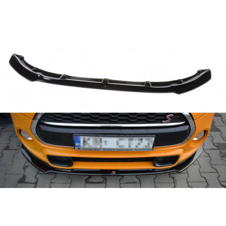 Body kit and visual accessories FRONT SPLITTER MINI COOPER S MK3 PREFACE 3-DOOR (F56) | races-shop.com