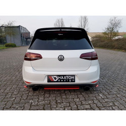 CENTRAL REAR SPLITTER VW GOLF Mk7 GTI CLUBSPORT