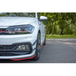 FRONT SPLITTER V.5 VW POLO MK6 GTI