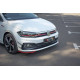 Body kit and visual accessories FRONT SPLITTER V.5 VW POLO MK6 GTI | races-shop.com