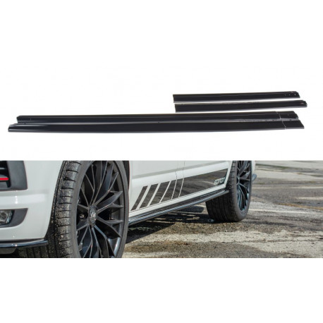 Body kit and visual accessories Side skirts Diffusers Volkswagen T6 | races-shop.com