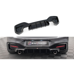 MAXTON DESIGN rear diffuser for Bmw 1 F20/ F21 Facelift M-Power, textured
