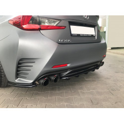 CENTRAL REAR SPLITTER (WITH VERTICAL BARS) Lexus Rc