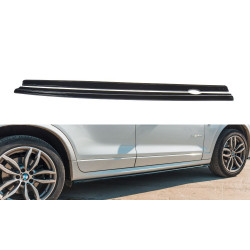 MAXTON DESIGN side skirts diffusers for BMW X3 F25 M-Pack Facelift