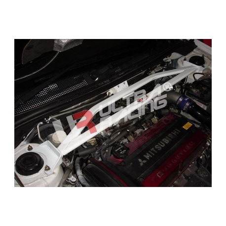 Strutbars Mitsubishi EVO 7/8/9 UltraRacing 3Point Front Upper Strutbar | races-shop.com