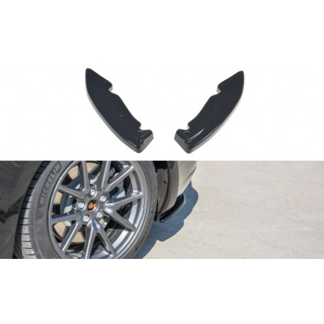 Body kit and visual accessories MAXTON DESIGN rear side splitters for Tesla Model 3 | races-shop.com