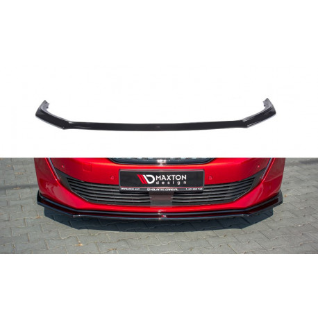 Body kit and visual accessories Front Splitter V.2 Peugeot 508 Mk2 | races-shop.com
