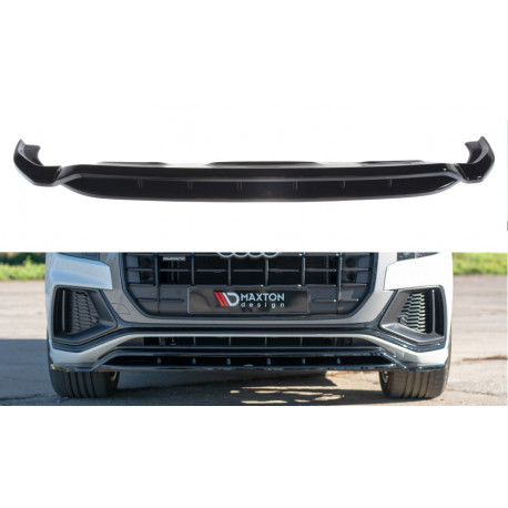 Body kit and visual accessories MAXTON DESIGN front splitter for Audi Q8 S-line | races-shop.com