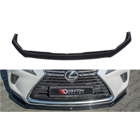 Body kit and visual accessories MAXTON DESIGN front splitter for Lexus NX Facelift | races-shop.com