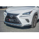 Body kit and visual accessories MAXTON DESIGN front splitter for Lexus NX Facelift | races-shop.com