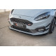 Body kit and visual accessories MAXTON DESIGN front splitter for Ford Fiesta Mk8 ST / ST-Line, V4 | races-shop.com