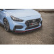 Body kit and visual accessories MAXTON DESIGN front splitter for Hyundai I30 N Mk3 Hatchback/ Fastback, V5 | races-shop.com