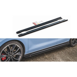 MAXTON DESIGN side skirts diffusers for Hyundai I30 N Mk3 / Mk3 FL Hatchback/ Fastback, V4