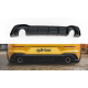 Body kit and visual accessories Rear diffuser VW Golf 8 (GTI Look) | races-shop.com