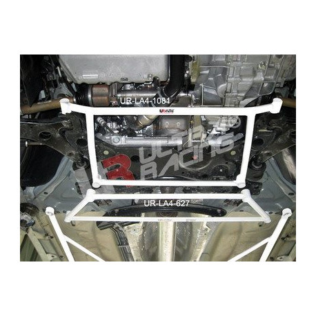 Strutbars Ford Focus MK2 2.0 TDCI UltraRacing 4-Point Front H-Brace | races-shop.com