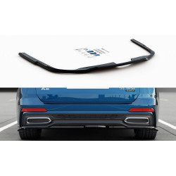 Central Rear Splitter Audi A6 S-Line Avant C8