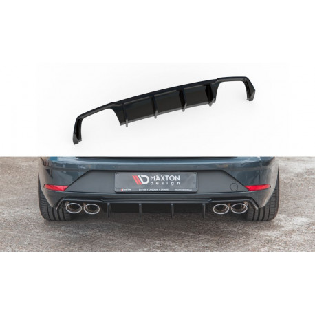 Body kit and visual accessories MAXTON DESIGN rear diffuser for Seat Leon Cupra ST Mk3 FL, V3 | races-shop.com
