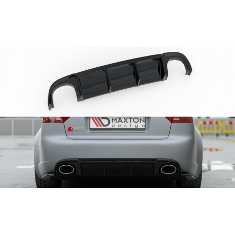 Body kit and visual accessories MAXTON DESIGN rear diffuser for Audi RS4 B7 | races-shop.com