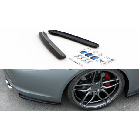 Body kit and visual accessories Rear Side Splitters Porsche 911 Carrera 991 | races-shop.com