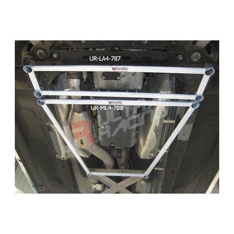Strutbars Mazda MX5 NC 06+ UltraRacing 4-Point Mid Lower H-Brace | races-shop.com