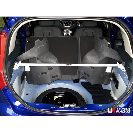 Strutbars ULTRA RACING 2-point rear upper strut brace for Ford Fiesta MK6/7 1.6 08+ | races-shop.com