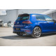 Body kit and visual accessories Rear diffuser V.3 VW Golf 7 R Facelift | races-shop.com