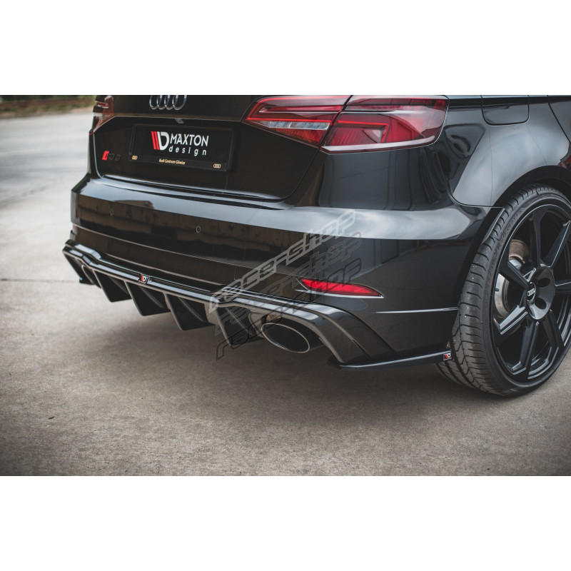 Rear diffuser V.2 Audi RS3 8V Sportback Facelift | 220,60 € | races ...