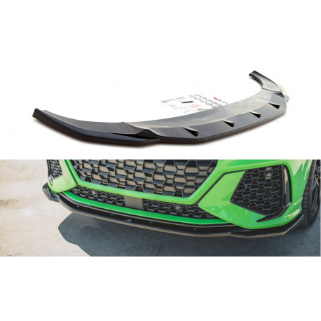 Body kit and visual accessories MAXTON DESIGN front splitter for Audi RSQ3 F3, V2 | races-shop.com