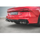 Body kit and visual accessories Rear diffuser + Exhaust Ends Imitation Audi A7 C8 S-Line | races-shop.com