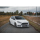 Body kit and visual accessories Front Splitter V.4 Ford Focus ST Mk3 Facelift | races-shop.com