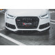 Body kit and visual accessories Front Splitter V.4 Audi RS6 C7 | races-shop.com