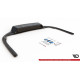 Body kit and visual accessories Central Rear Splitter (with vertical bars) Volkswagen Passat B8 | races-shop.com