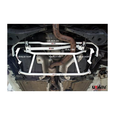 Strutbars VW Golf 5 R32 / 6 R36 Ultra-R 2-Point Rear Lower Bar 988 | races-shop.com